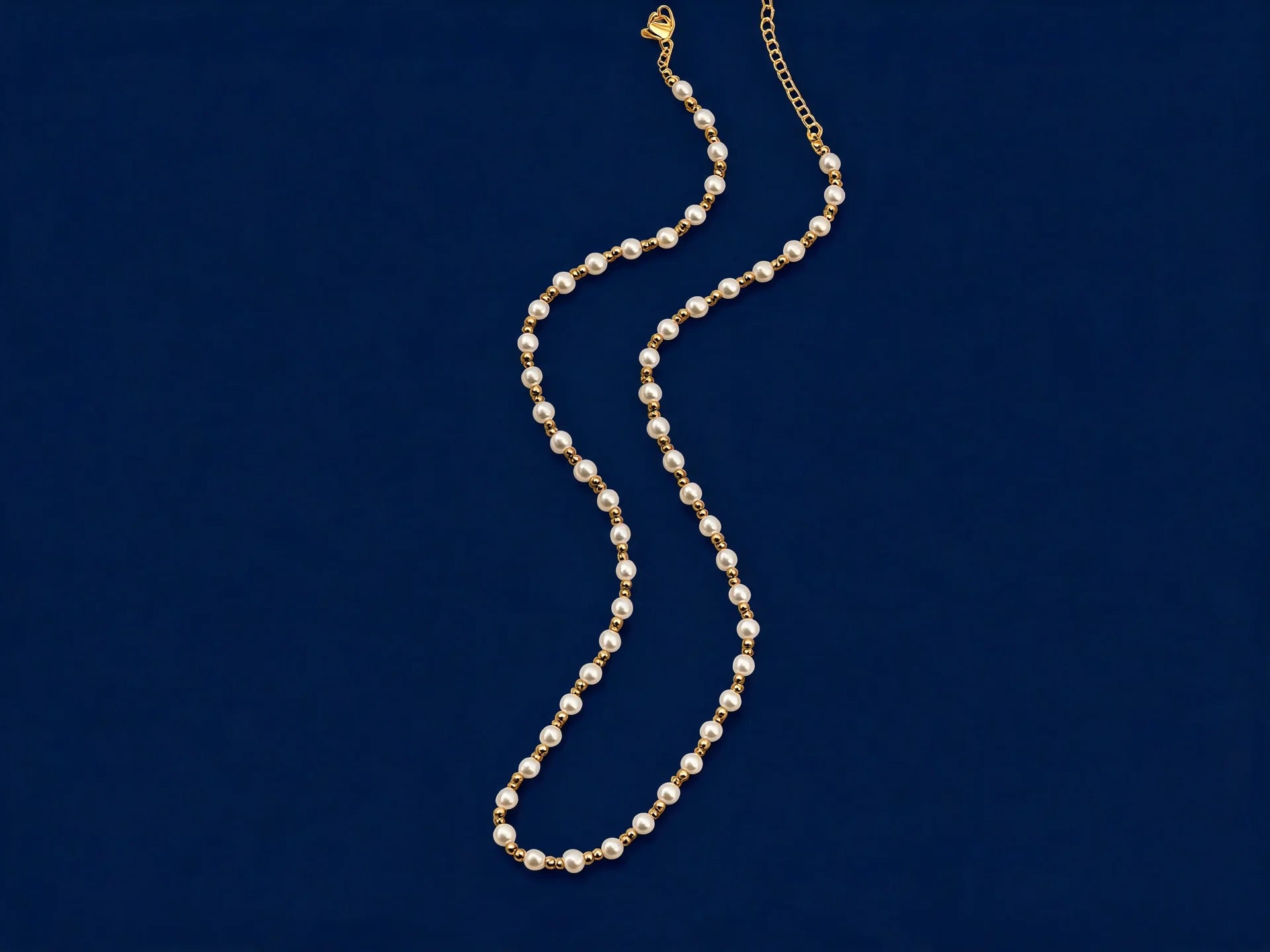 Collier Perles & Perles Dorées — Ras-de-Cou | Les Basiques de ZORVAE